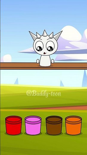 Perfect Puzzle Challenge - Jump into the correct color bucket | Incredibox Sprunki 😲😁😂💖💕😵 #sprunki