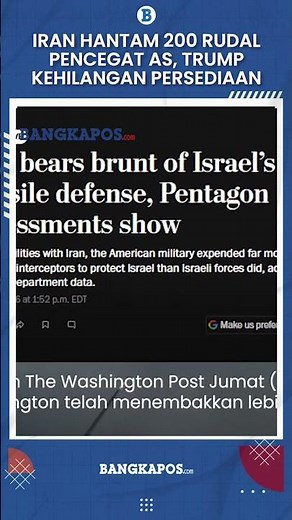 Iranian Attack Drains 200 US Interceptor Missiles, Trump Loses THAAD Stockpile Meant to Block Att...