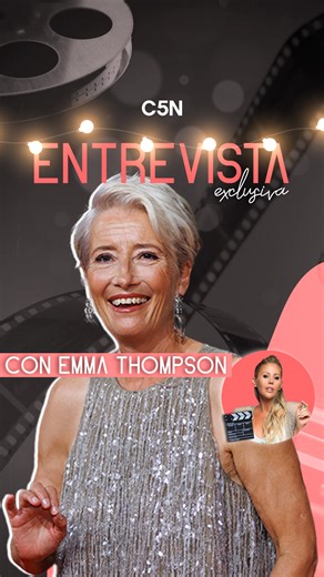 ENTREVISTA EXCLUSIVA CON EMMA THOMPSON 🎞 Se estrenó Down Cemetery Road, el nuevo thriller que protagonizan Emma Thompson y Ruth Wilson. 🎤 @barbiesimons habló con las actrices sobre la serie de Apple TV y muchas cosas más. ¡No te la pierdas! | C5N