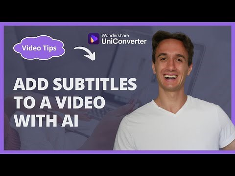How to Add Subtitles to a Video Automatically with AI