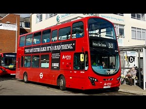London Bus Route 313 - Potters Bar to Chingford - Subtitles