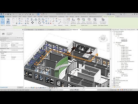 Creating Duct Systems in Revit - MEP Workflows