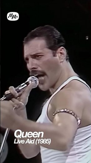Queen at Live Aid: 1985 #classicrock #livemusic
