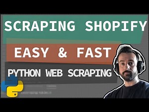 Web scraping Shopify - easily download all products