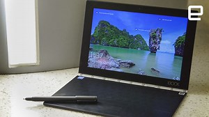 52K views · 189 reactions | Although it scores points for novelty, Lenovo's Yoga Book is too unreliable to be a true productivity machine. Read our review: engt.co/2elC0TG | Engadget | Facebook