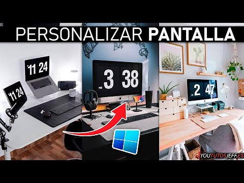 Personalizar PANTALLA de Bloqueo Windows 🔵