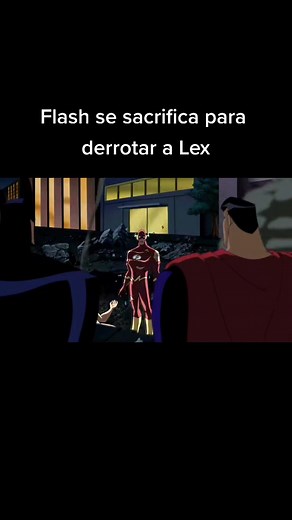 El sacrificio de Flash en la lucha contra Lex Luthor