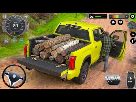 4x4 Offroad Jeep Driving - Extreme Mud Hill Climb - Android Gameplay.