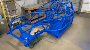 Racecar in ral 5010 | Quality Powdercoat & Sandblasting