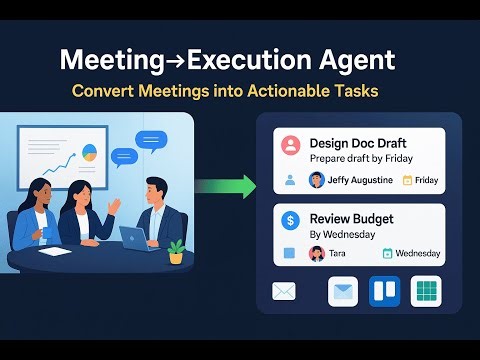 From Meeting to Execution: AI Agent Automates Task Extraction in 30 Seconds