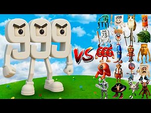 NINE NINE NINE vs All NEW Brainrot Bosses | Minecraft Mob Battle