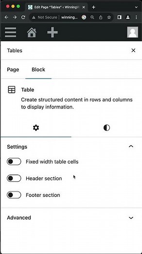 How To Add Table Headers In WordPress