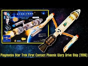 Playmates STAR TREK First Contact PHOENIX WARP DRIVE SHIP (1996)