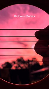 Heaven knows #guitar #fingerstyle #sunset | Tian
