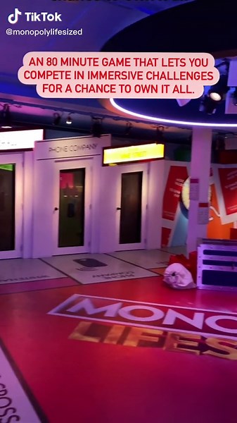 Step into the World of Monopoly Lifesized in London