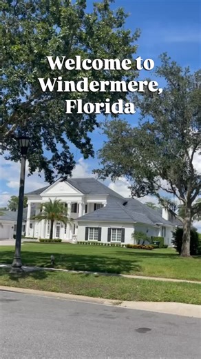 Welcome to Windermere ✨ This charming town nestled in the heart of Florida feels like a dream come true. From the serene chain of lakes to the peaceful, tree-lined streets, Windermere is more than just a place—it’s a feeling. Whether you’re drawn to stunning single-family homes, luxurious estates, or breathtaking waterfront properties, Windermere has something for everyone. Families, professionals, retirees—this community welcomes you with open arms. What makes Windermere special is its balance 