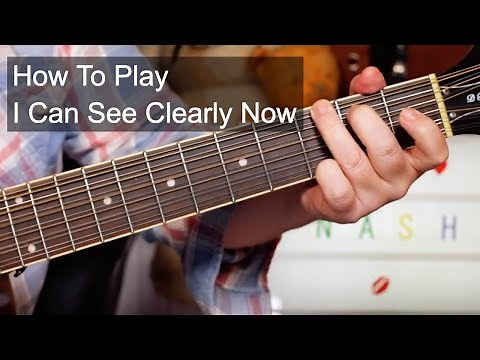 'I Can See Clearly Now' Johnny Nash Guitar Lesson