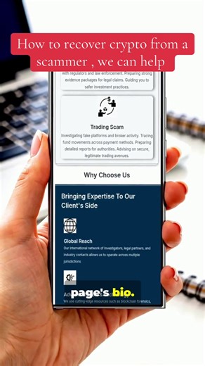 How to recover crypto from scammers online Lost crypto to a scam? Our experts use blockchain forensics to help trace and recover stolen assets. #CryptoRecovery #BlockchainForensics #MiningPoolScam #cryptowhales #singapore