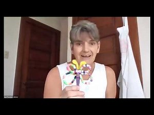 Colorful Beaded Butterfly