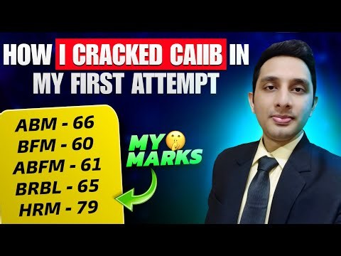My Strategy To Crack CAIIB 2025 in First Attempt 🎯 | How To Make Notes | Best Sources & Study Plan