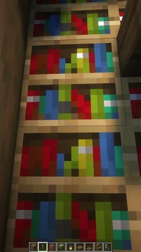 How to build a library in Minecraft?