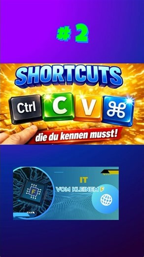Shortcuts die du kennen musst!!! #2 #shortcut #windows #computer #pcwissen #pc #shorts #smarthome