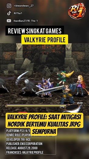 Not Just an Ordinary RPG Game: The Dark Side of Valkyrie Profile #valkyrieprofile #lenneth #jrpg ...