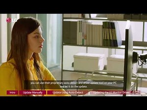 [LG Monitors[ How To Update PC Graphics Driver For Your LG Monitor