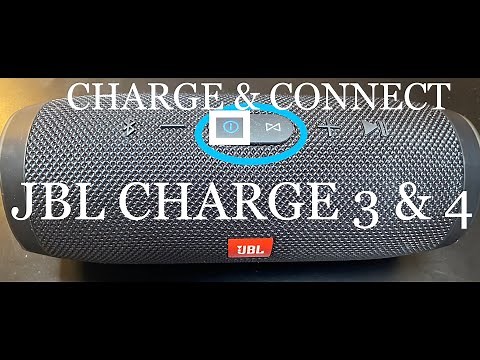 How to Charge & Connect your JBL Charge3 Speaker for Bluetooth Wireless & Wired Aux AudioJack Stream