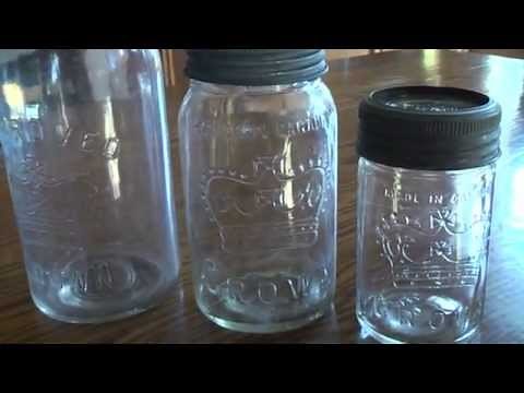 vintage canning jars