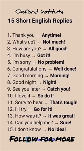 “Do you know these English words?”