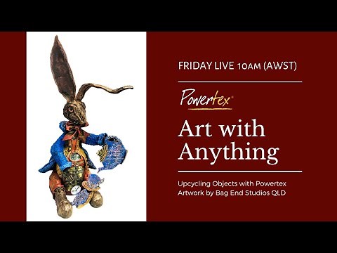 Recycled Art with Powertex