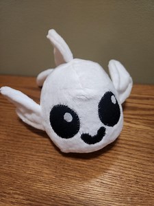 Plush Minky Soft White Fish - Etsy