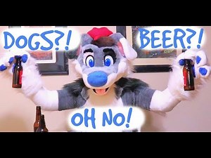 [Fursuit Skit] Toony Pup + Booze = Disaster