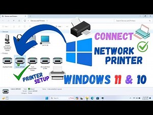 How to Connect A Network Printer in Windows 11 & 10