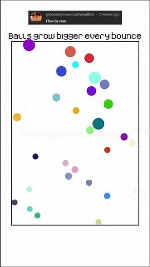 Flow - Creo (Musical Ball Simulation)
