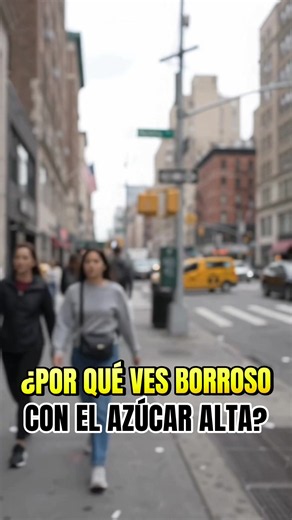 Por qué tienes visión borrosa? . . . #diabetes #prediabete #diabetestipo2