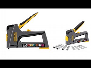 Stanley FMHT6 70868 FatMax, Manual Stapler, 6 in 1, Staples A H G 7 Nails J 9 Unboxing