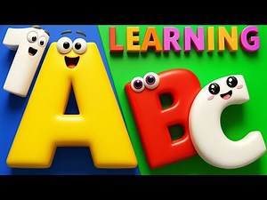 Ultimate ABC & 123 Learning for Toddlers! | Shapes, Colors, and Songs Inside