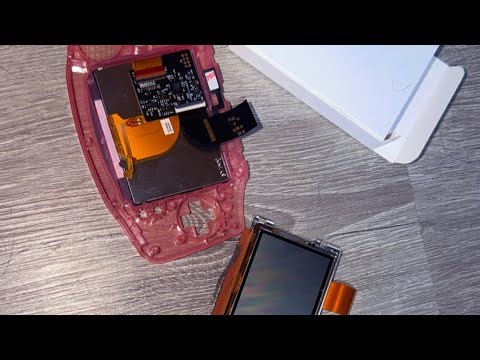 Game Boy advance IPS V2 screen installation