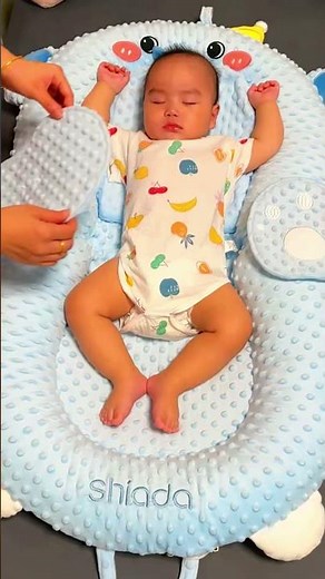 Cozy Baby Lounger & Cute Swan Comfort Pillow! 🦢💤#BabyLounger #BabySleep #NurseryEssentials