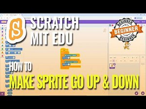 How To Make Sprite Go Up & Down In Scratch