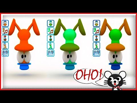 Talking Pato Funny Colors Compilation for Children