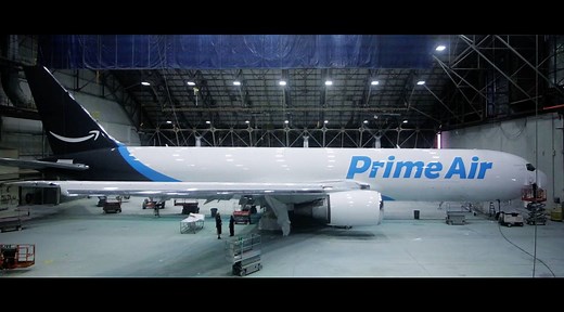 1.2M views · 6.1K shares | Meet #AmazonOne, the first in our fleet of branded air cargo planes to take flight to serve Prime Members with fast, free shipping. We’re excited to see it debut at Seattle’s iconic #Seafair Air Show. #primeair https://www.amazon.com/p/feature/gca37opgyo4u53v | Amazon.com | Facebook
