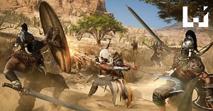《Assassin’s Creed Origins》全新10分钟实机演示！游戏战斗感十足！