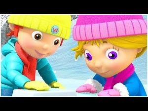 Best preschool TV shows | BUILDING AN IGLOO | Everythings Rosie