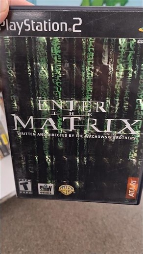 Enter The Matrix PS2 game collectible item #goldhunter137