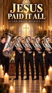 TUBA & EUPHONIUM - Jesus Paid It All 🙏🙏🙏