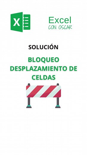 Solución al desplazamiento de celdas en Excel