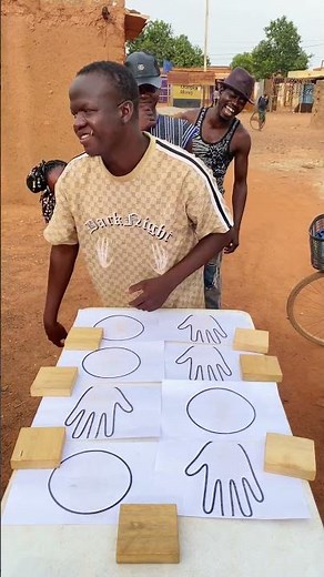 Memory game with hands